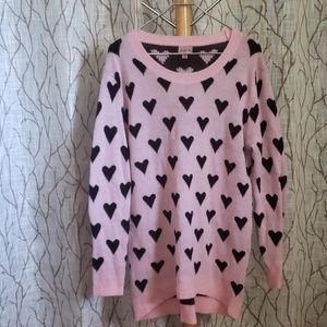 Heart Sweater Size 3X